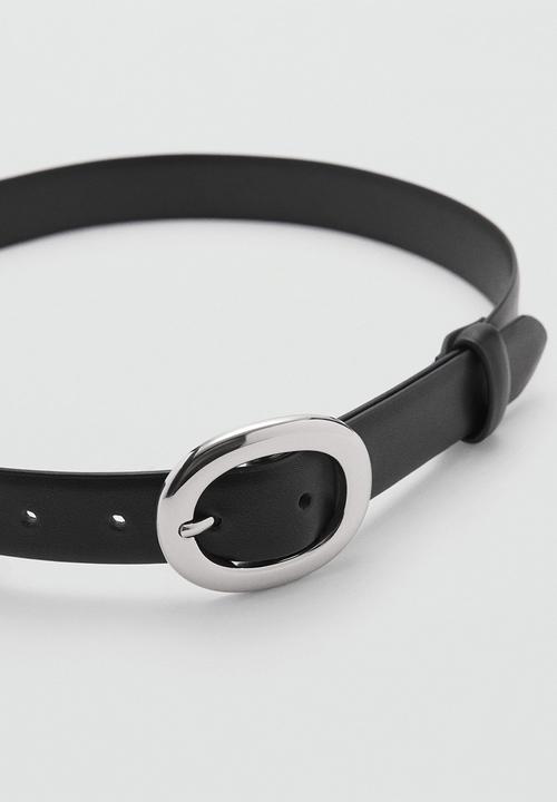 MANGO - Belt ring - black