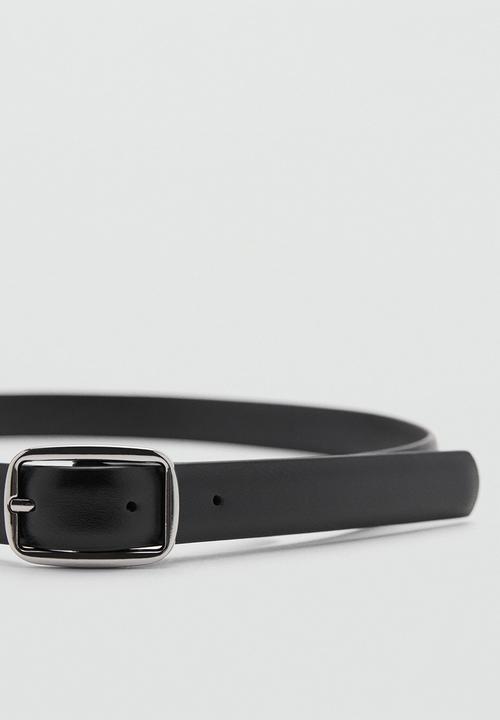 MANGO - Belt massi - black