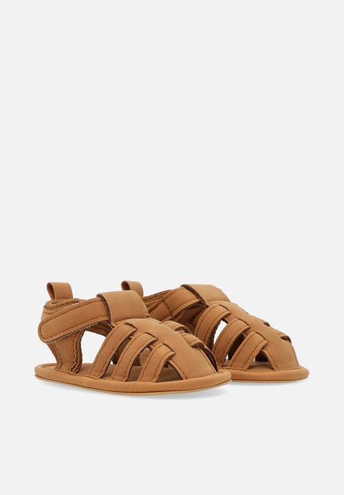 Pop Candy - Caged sandals - tan