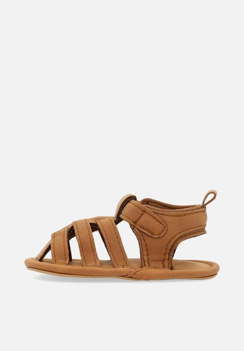 Pop Candy - Caged sandals - tan