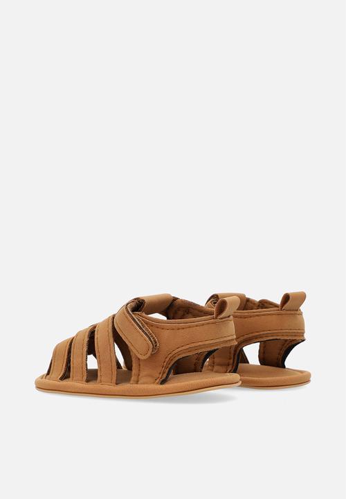 Pop Candy - Caged sandals - tan