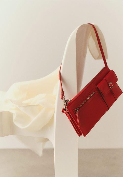 MANGO - Bag flea - red