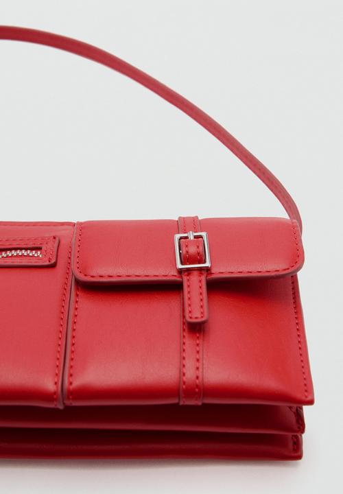 MANGO - Bag flea - red