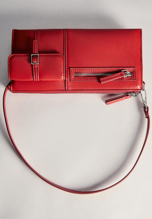 MANGO - Bag flea - red