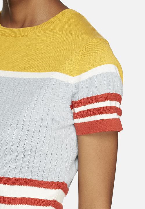 MINKPINK - Roller Derby Crop Knit Tee