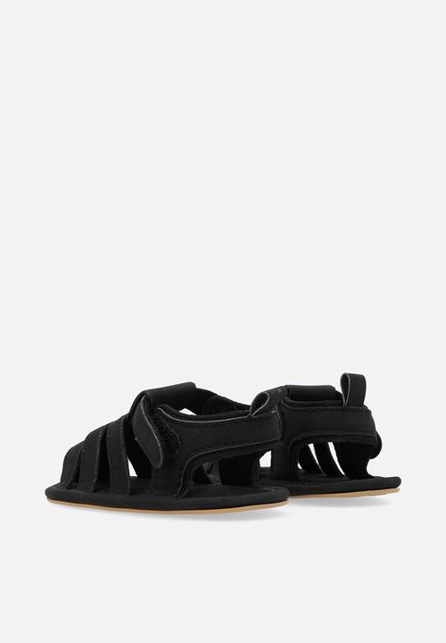 Pop Candy - Caged sandals - black