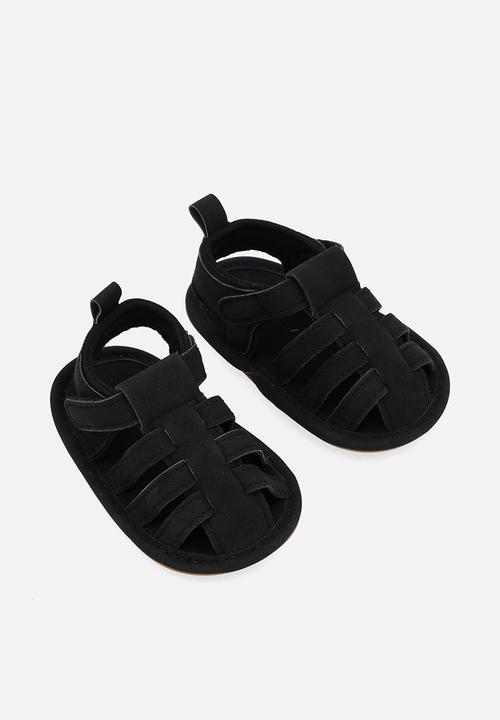 Pop Candy - Caged sandals - black