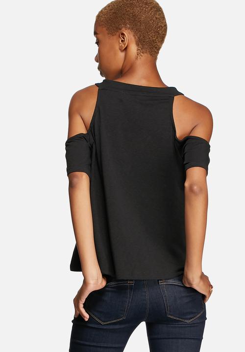 MINKPINK - Together Now cold shoulder top