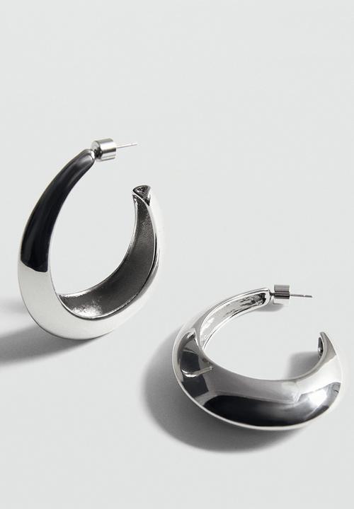 MANGO - Earrings celia - silver