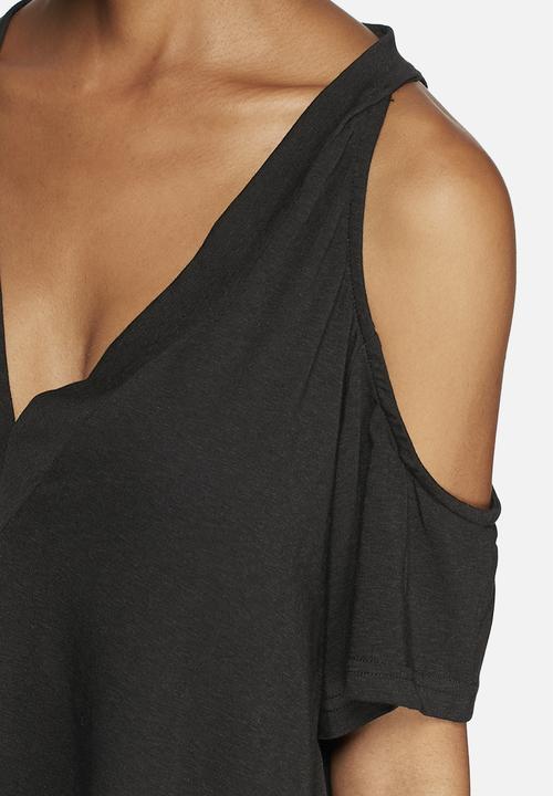 MINKPINK - Together Now cold shoulder top