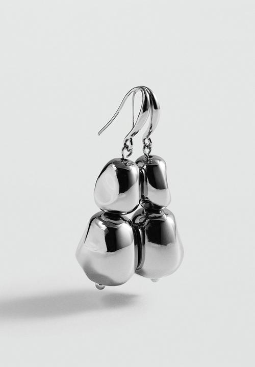 MANGO - Earrings cindy - silver