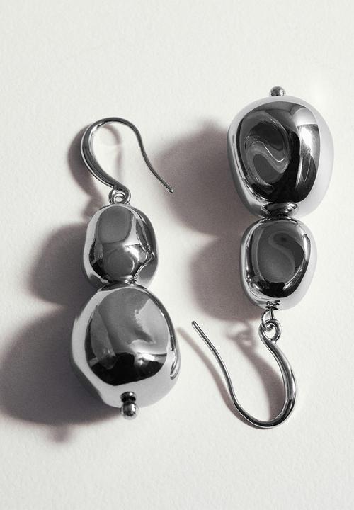 MANGO - Earrings cindy - silver