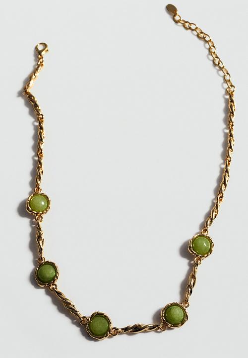 MANGO - Necklace candela - gold