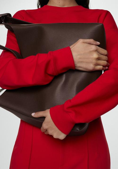 MANGO - Bag winnie - dark brown