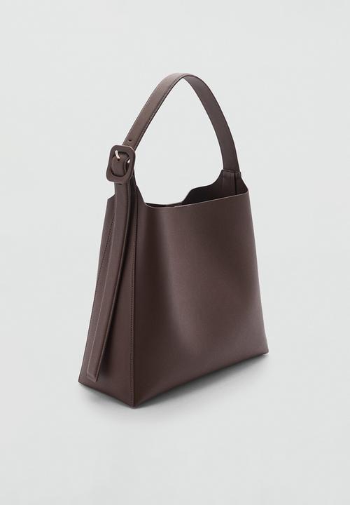 MANGO - Bag winnie - dark brown
