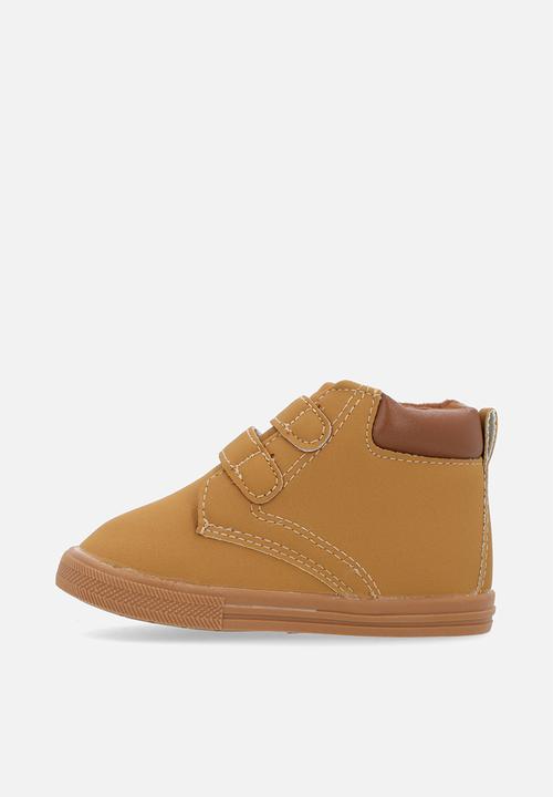 Pop Candy - Twin strap sneaker - tan