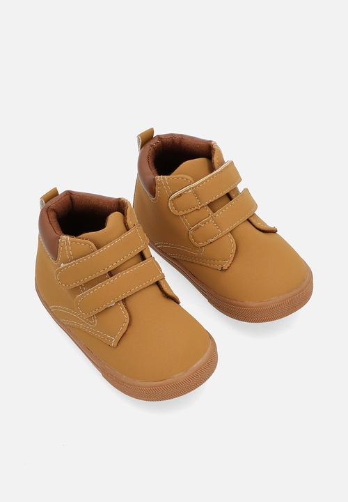 Pop Candy - Twin strap sneaker - tan