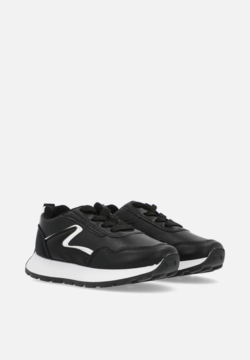 Pop Candy - Lace up sneakers - black