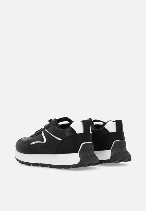 Pop Candy - Lace up sneakers - black