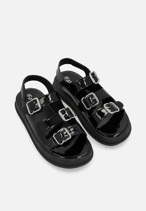 Pop Candy - Patent platform slides - black