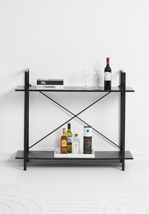 Native Decor - Industrial console - full black