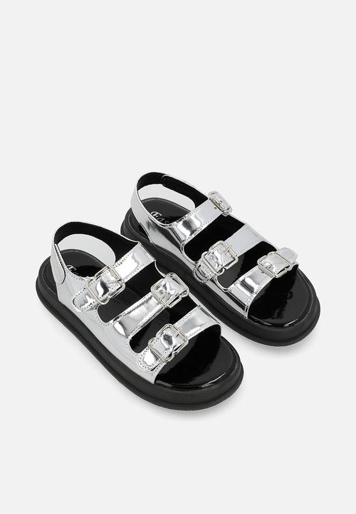 Pop Candy - Patent platform slides - silver