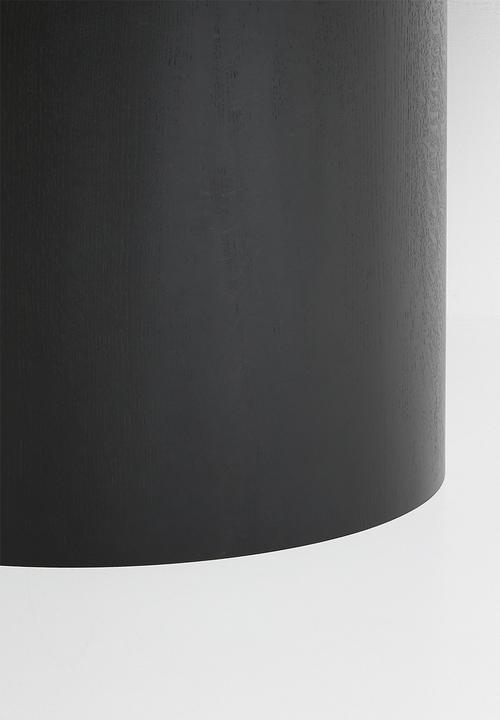 Sixth Floor - Halle wooden dining table - black