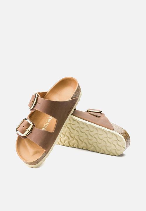 Birkenstock - Arizona big buckle oiled leather narrow - cognac