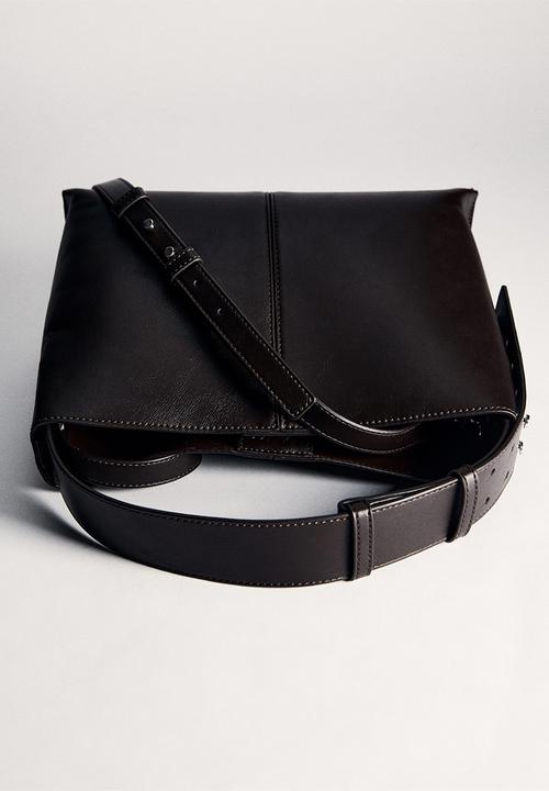 MANGO - Totes bag puala-red - dark brown