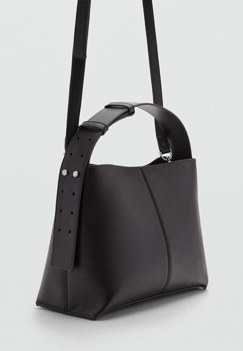 MANGO - Totes bag puala-red - dark brown