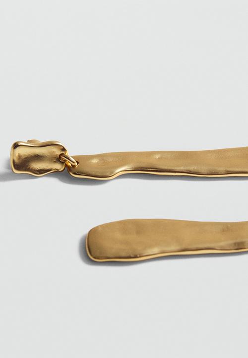 MANGO - Earrings cara - gold