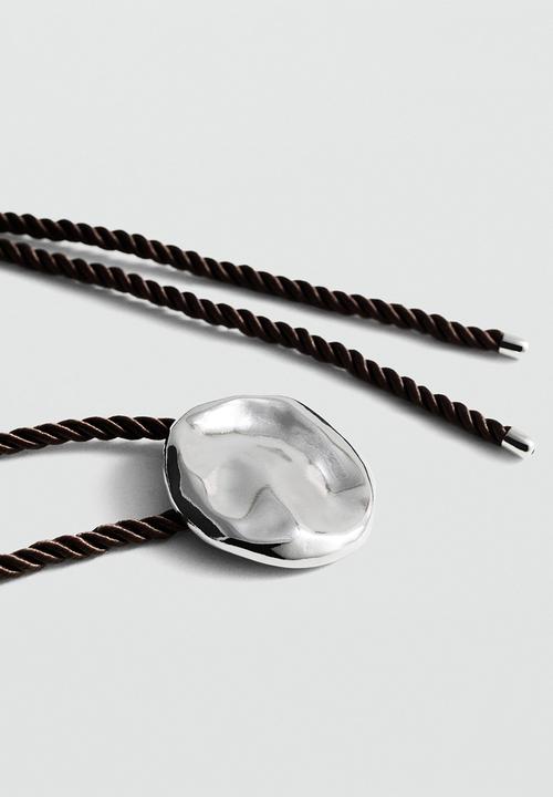 MANGO - Necklace cornelia - silver