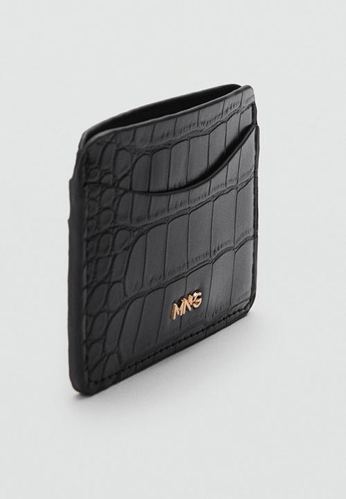 MANGO - Card holder leanor - black
