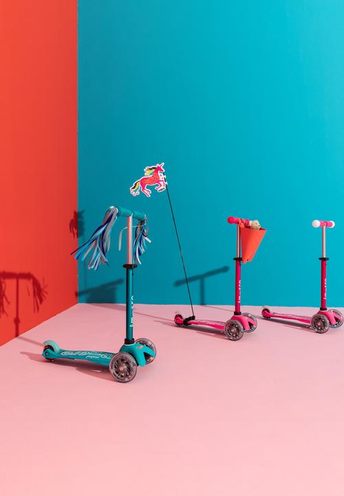 MICRO - Mini deluxe scooter - aqua