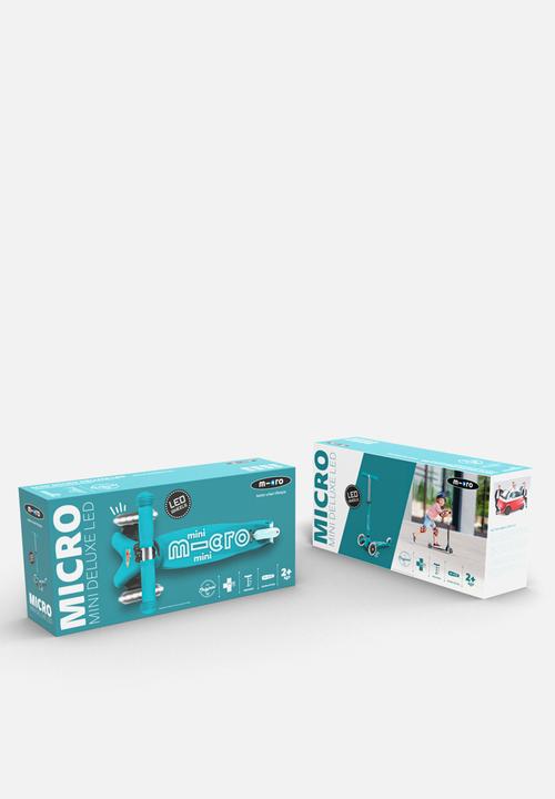 MICRO - Mini deluxe scooter - aqua