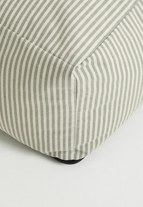 Sixth Floor - Plaza patio ottoman- green