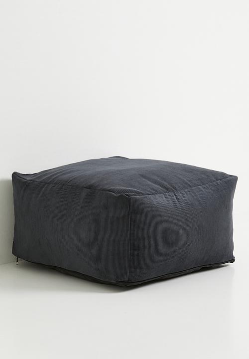 Sixth Floor - Gondor ottoman-Liquorice
