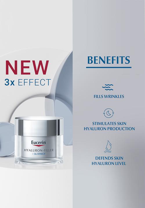 Eucerin - Hyaluron Filler Anti-Age Face Night Cream, All Skin Types, 50ml