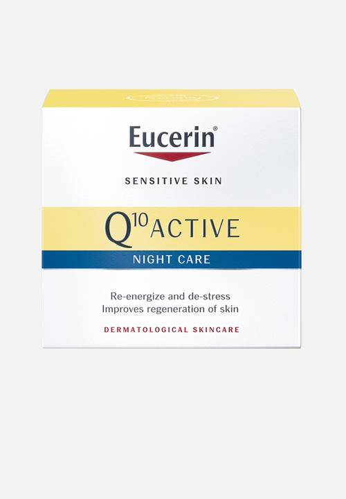 Eucerin - Q10 Active Face Night Cream, Anti-Wrinkle, for Dry Skin, 50ml