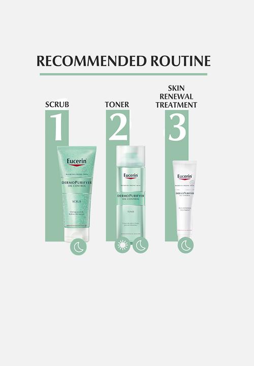 Eucerin - DermoPurifyer Oil Control Facial Scrub for Acne-Prone Skin, 100ml