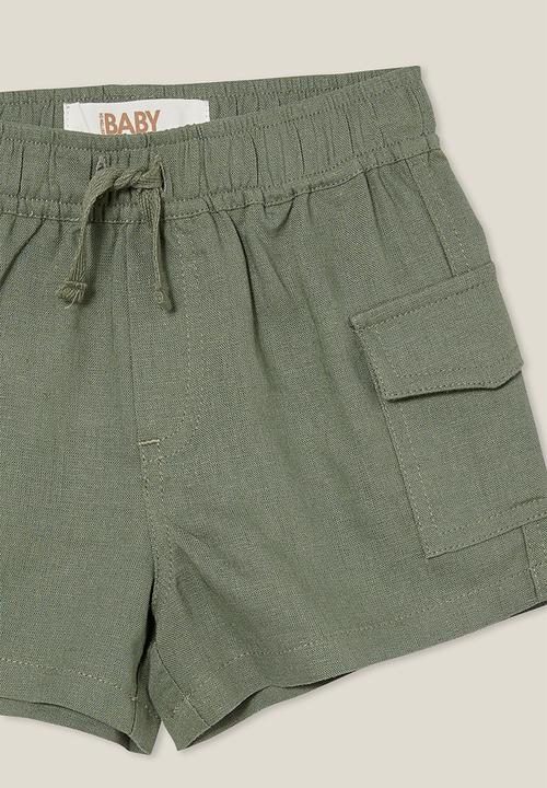 Cotton On - Jerry relaxed cargo short - swag green