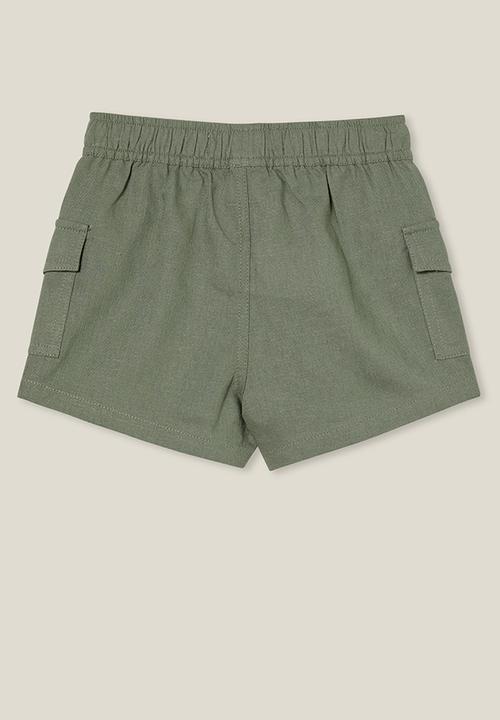 Cotton On - Jerry relaxed cargo short - swag green