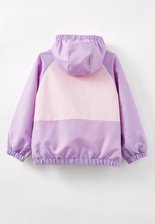 Cotton On - Blair spray jacket - rainbow colour block