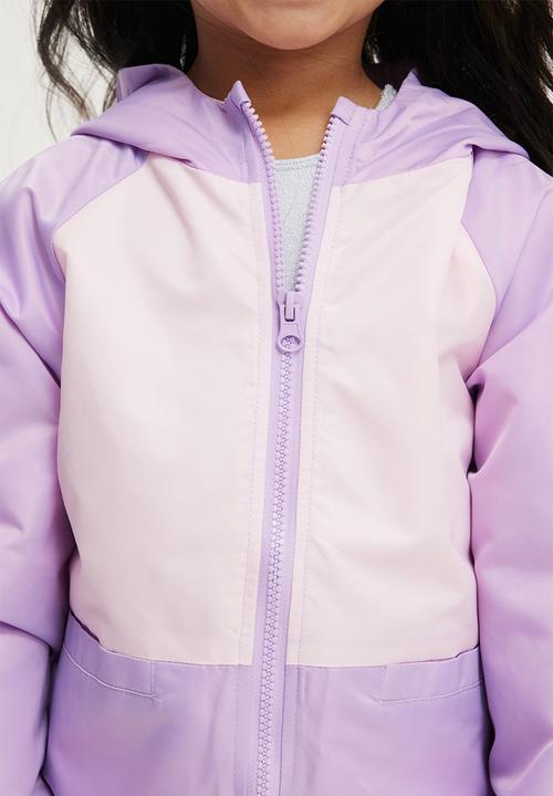 Cotton On - Blair spray jacket - rainbow colour block