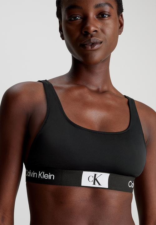 Calvin Klein - CKS bralette rp - pvh black