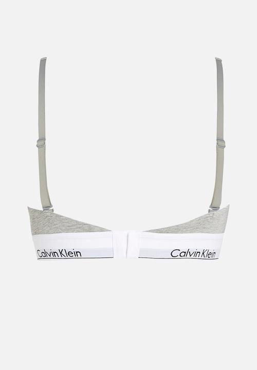 Calvin Klein - Light lined bralette - grey heather