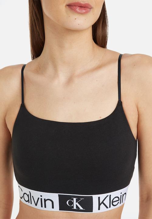 Calvin Klein - Light lined bralette - black