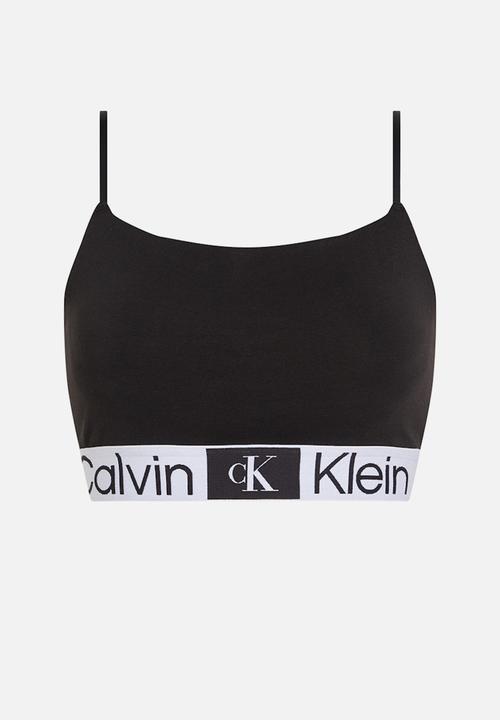 Calvin Klein - Light lined bralette - black