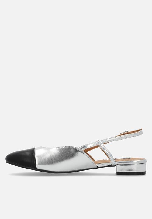 Madison® - Bluma pump flat - black & silver