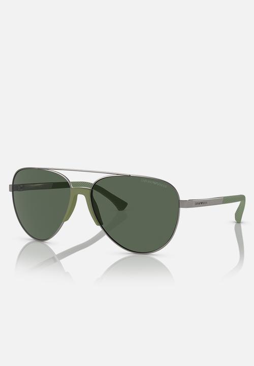Emporio Armani - Emporio armani sunglasses 0ea2059 300371 - dark green